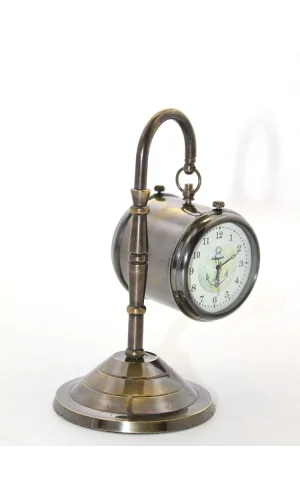 Masa Üstü Pirinç Saat Model 8