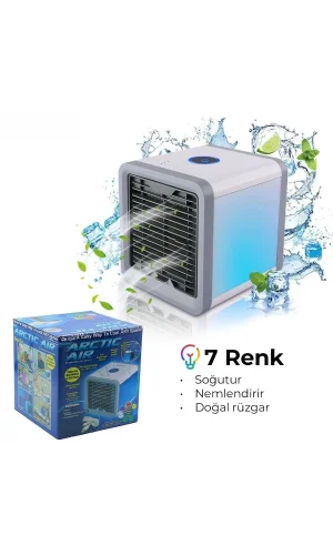 Masaüstü Kare Su Hazneli Fan