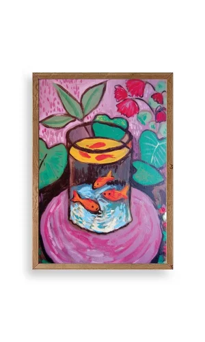 Matisse Ahşap Çerçeveli Tablo