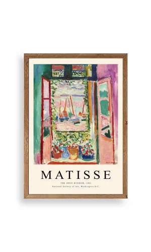 Matisse Ahşap Çerçeveli Tablo