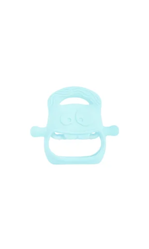 Mavi Bebek Silikon Diş Kaşıyıcı