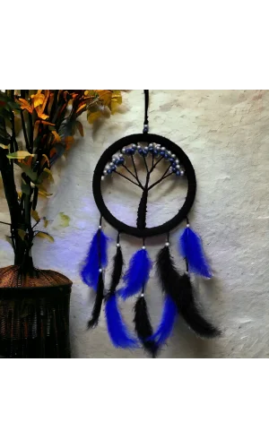 Mavi İncili Hayat Ağacı Dream Catcher