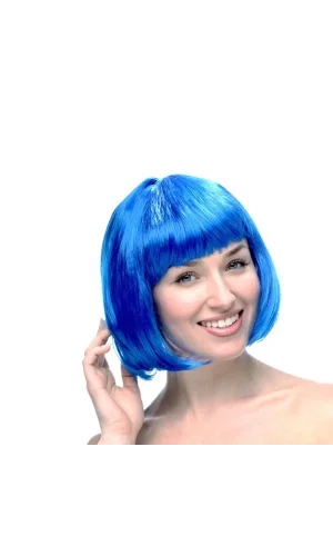 Mavi Küt Peruk Saç