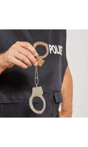 Metal Anahtarlı Oyuncak Kelepçe