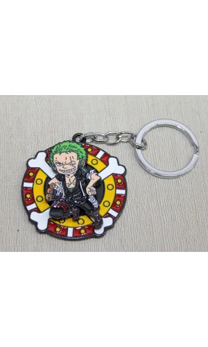 Metal Dönen One Piece Anahtarlık