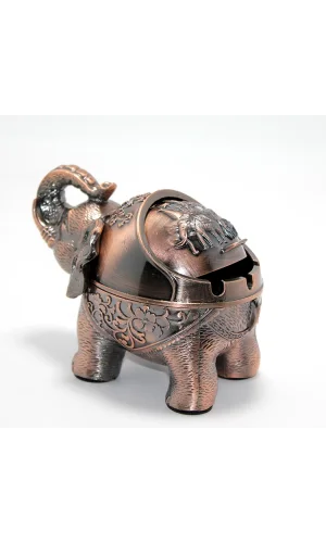 Metal Fil Figürlü Küllük Model 2