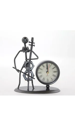 Metal Müzisyen Saat Model 4