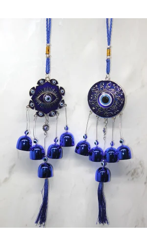 Metal Nazar Boncuğu Çan Model 10