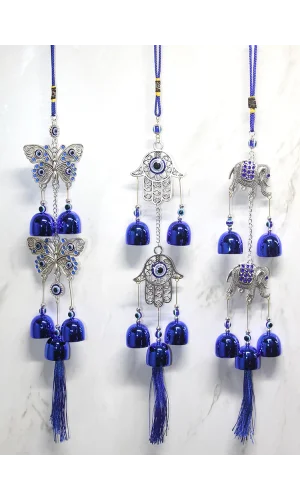 Metal Nazar Boncuğu Çan Model 12