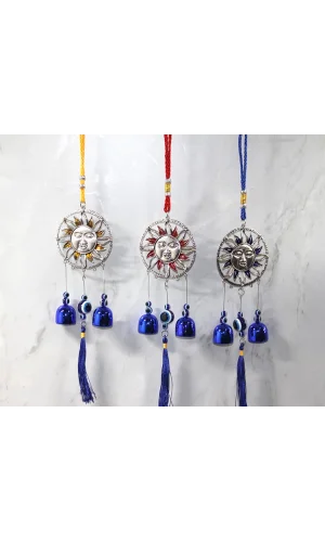 Metal Nazar Boncuğu Çan Model 13