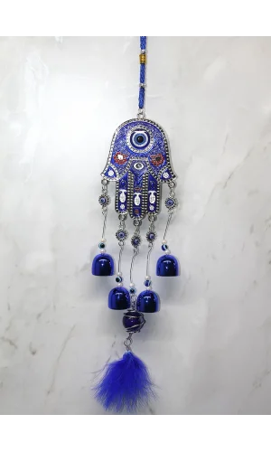 Metal Nazar Boncuğu Çan Model 18