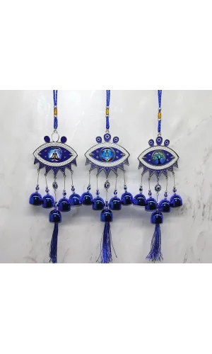 Metal Nazar Boncuğu Çan Model 4