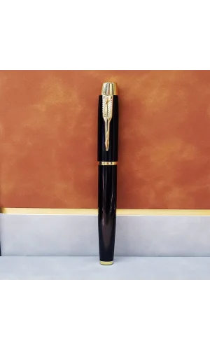 Metal Siyah Roller Tükenmez Kalem