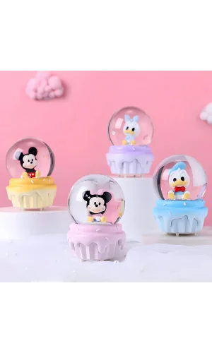 Mickey Mouse Işıklı Kar Küresi Model 4