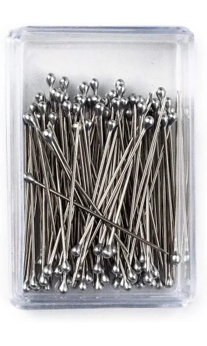 Minelli İğne Kutulu Metal Başlı 100lü