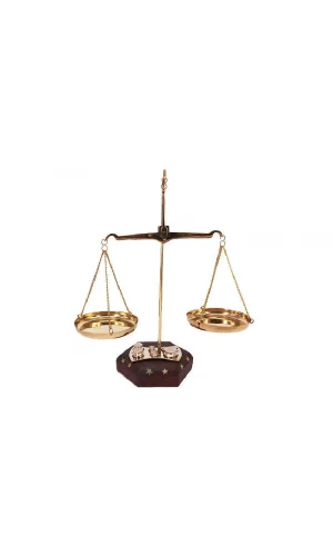 Mini Ahşap Terazi 100 Gr.