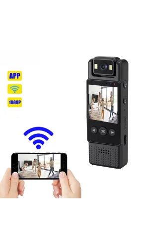 Mini Taşınabilir Vücut Vlog Kamerası