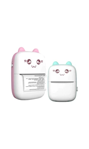 Sevimli Mini Taşınabilir Yazıcı Printer