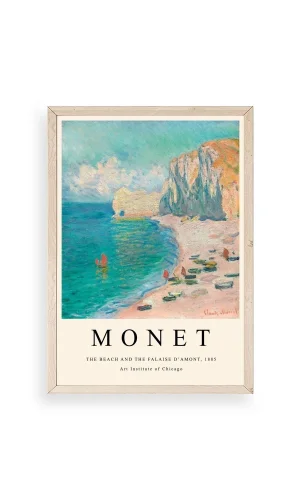 Monet Ahşap Çerçeveli Tablo