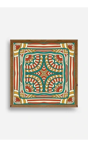 Motif Ahşap Çerçeveli Tablo