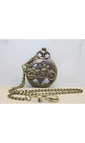 Motor Tasarımlı Köstekli Saat