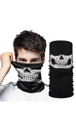 Motorcu Boyunluk Baf Buff Bandana - 25x48 cm Model 7