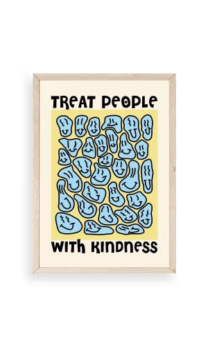 Motto Ahşap Çerçeveli Tablo