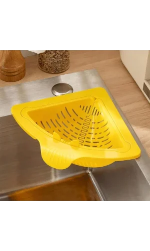 Mutfak ve Banyo Üçgen Lavabo Süzgeci