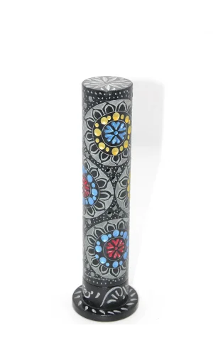 Obsidian Taşı İşlemeli Kule Tütsülük Model 6