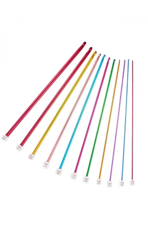 Örgü Tığ Metalize 35 cm  2,5 Numara