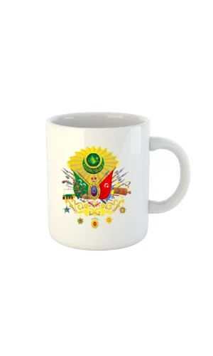 Osmanlı Armalı Kupa Bardak