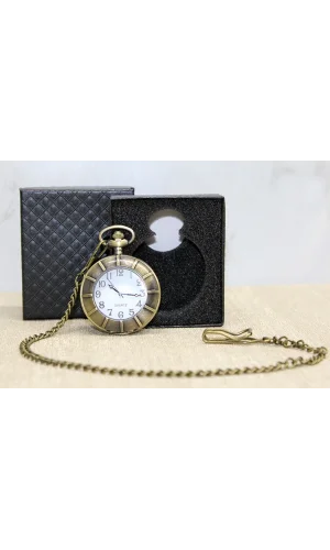 Özel Kutulu Antik Köstekli Saat Model 1