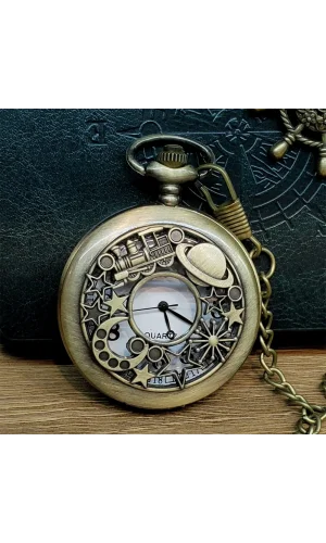 Özel Tasarım  Vintage Köstekli Saat