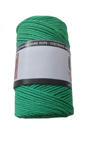 Pamuk Makrome 2 mm Açık Yeşil
