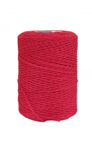 Pamuk Makrome 2 mm Kırmızı