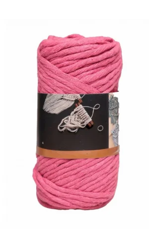 Pamuk Makrome 2 mm Şeker Pembe