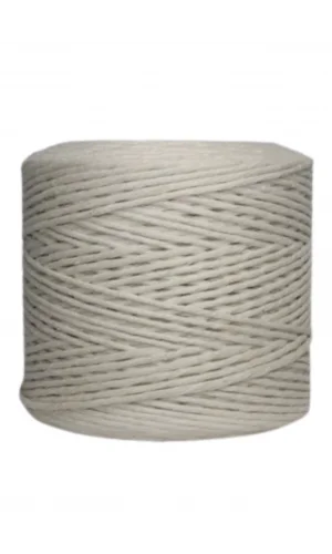 Pamuk Makrome 4 mm İp Krem