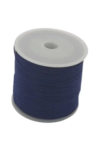 Paraşüt İpi, Bileklik-Kolye örgü ipi 1 mm 50 metre İndigo