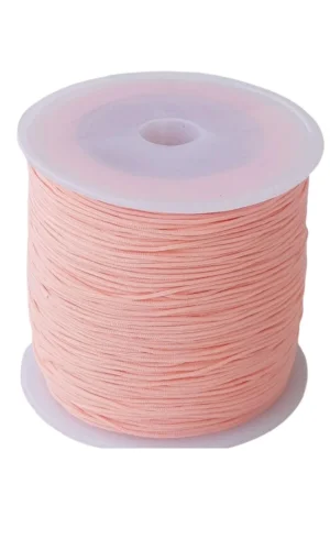 Paraşüt İpi, Bileklik-Kolye örgü ipi 1 mm 50 metre Kiremit