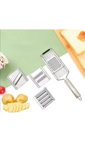 Paslanmaz Çelik 4lü Set El Rendesi