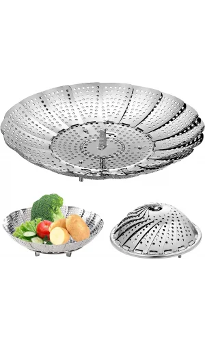 Paslanmaz Çelik Buharda Pişirme Sepeti
