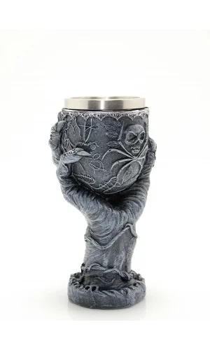 Paslanmaz Çelik El Tasarımı Kadeh Bardak Model 1