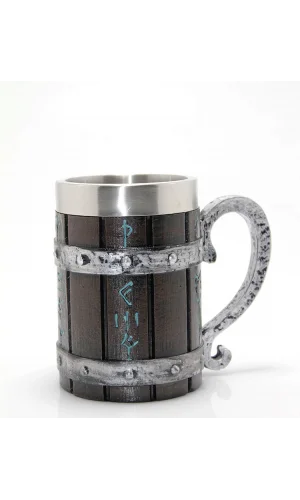 Paslanmaz Çelik Tasarım Kupa Bardak (XL Boyut)