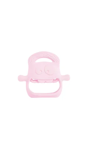 Pembe Bebek Silikon Diş Kaşıyıcı