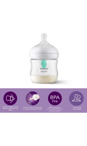 Philips Avent Natural Response Anti-Colic PP Biberon 125 ml +0 ay