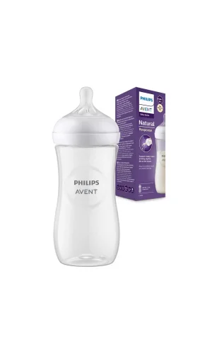 Philips Avent Natural Response PP Biberon 3 Ay+ 330ml SCY906/01