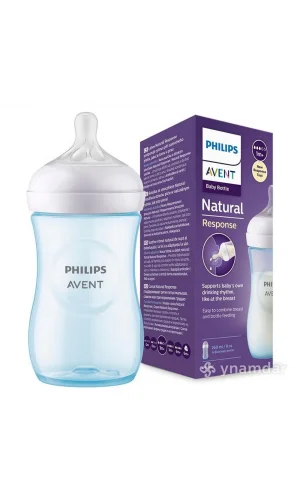 Philips Avent Natural Response PP Pembe Biberon 1+ Ay 260 ml SCY903/11