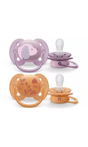 Philips Avent Ultra Soft Yumuşak 2li Emzik 6-18 Ay - SCF091/18