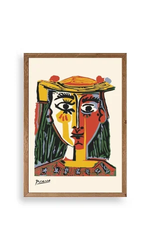 Picasso Ahşap Çerçeveli Tablo