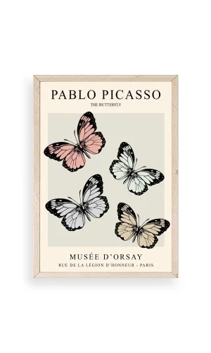 Picasso Ahşap Çerçeveli Tablo